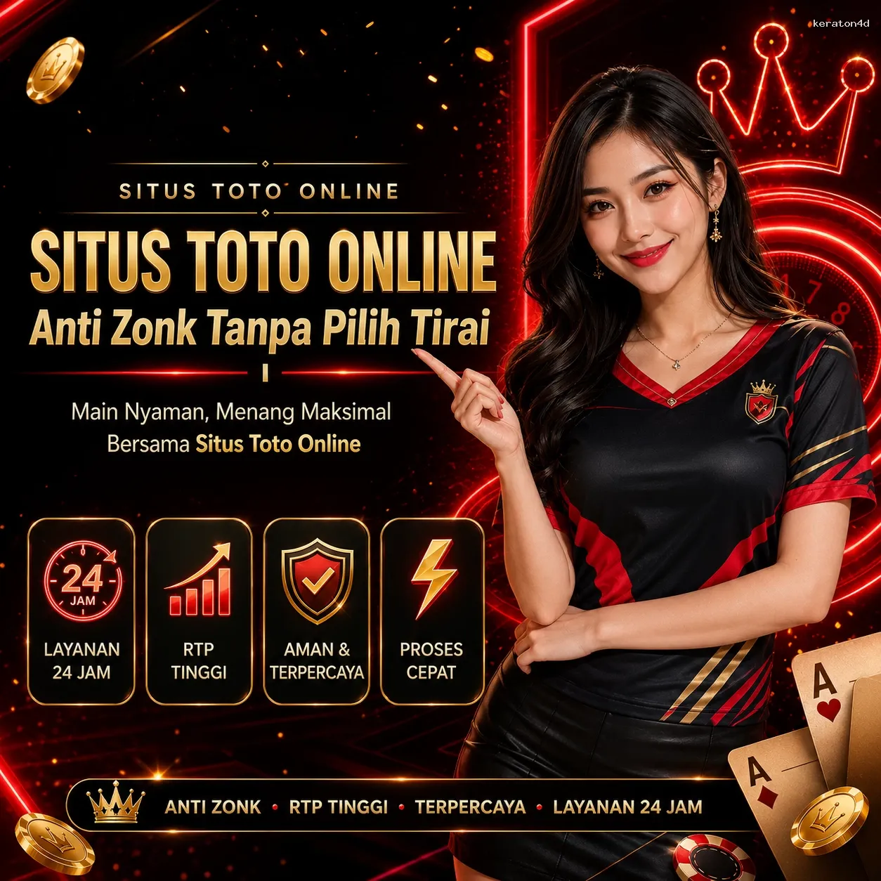 Keberagaman Permainan di keraton4d untuk Para Gamer